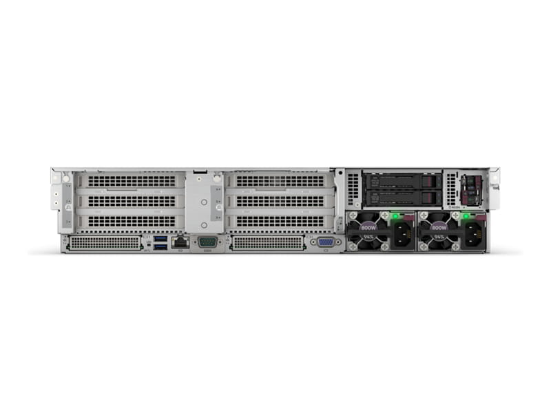 HPE ProLiant DL345 Gen11 - 2U - 1-Weg - 1 x EPYC 9124 / 3 GHz - RAM 64 GB - SATA/SAS/NVMe - Hot-Swap 6.4 cm (2.5") (Smart Choice)