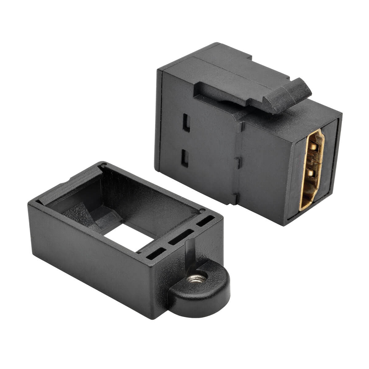 Tripp Eaton Tripp Lite Series HDMI Coupler Keystone Panel Mount F/F Black
