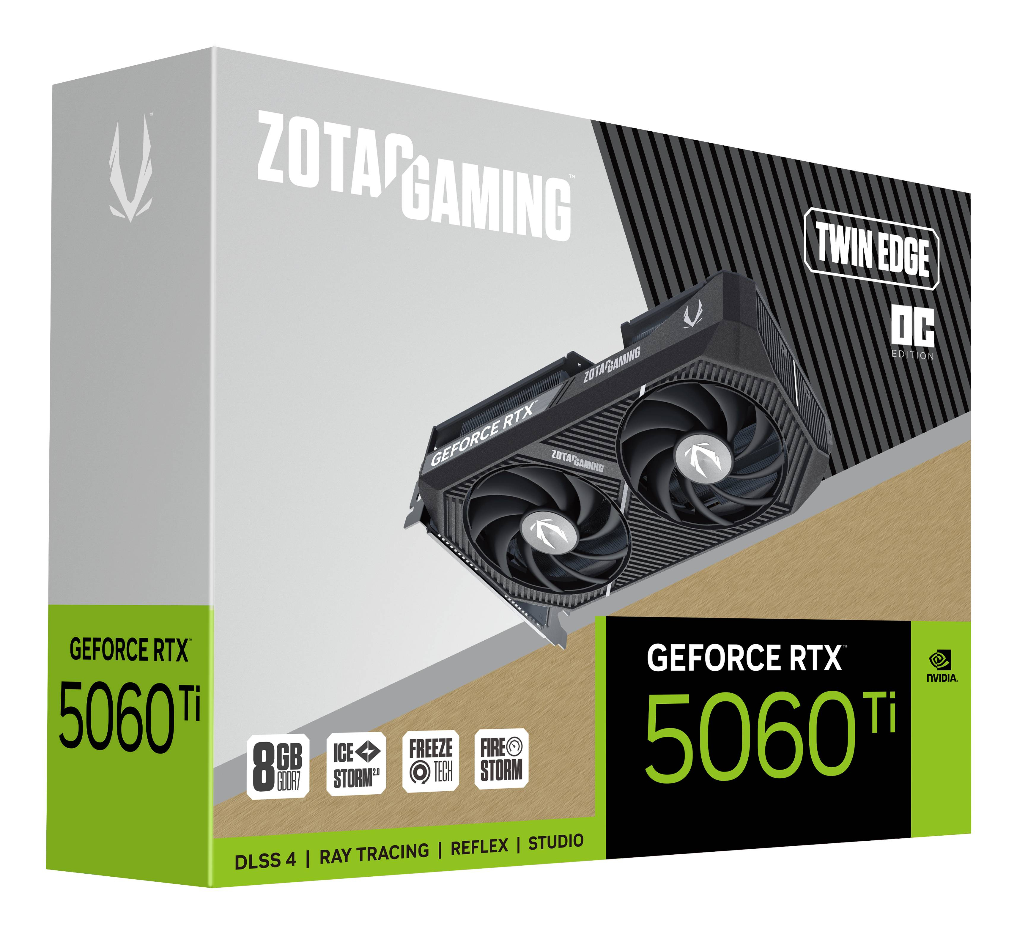 ZOTAC GAMING GeForce RTX 5060 Ti 8GB Twin Edge