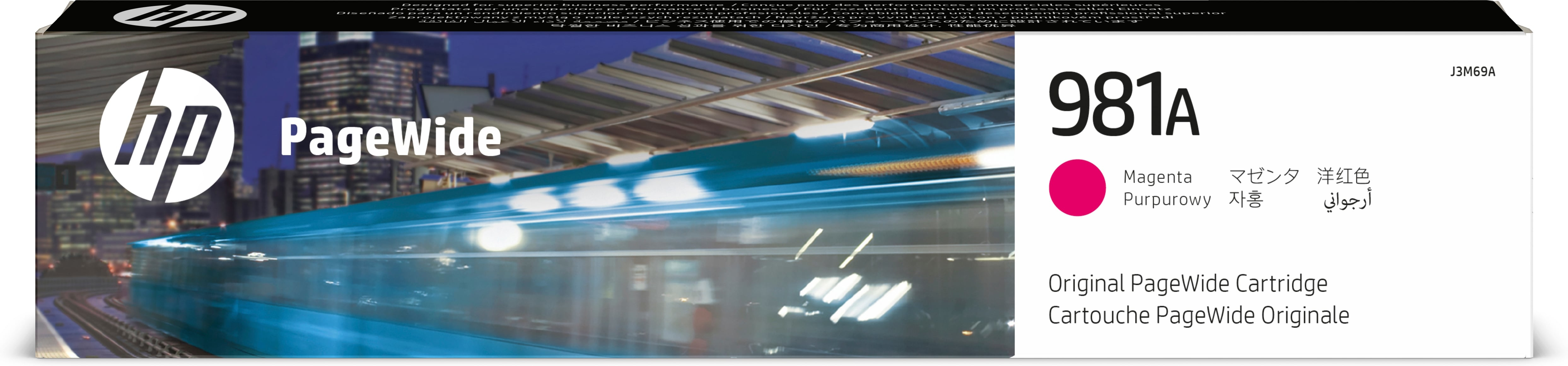 HP 981A - 69 ml - Magenta - original - PageWide