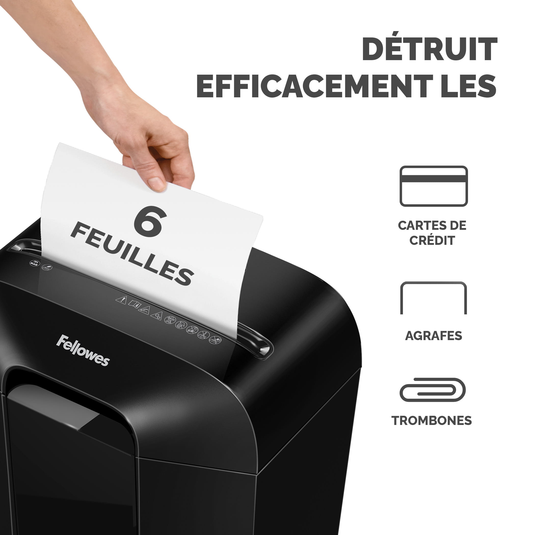 Fellowes Powershred LX25 - Vorzerkleinerer - Partikelschnitt