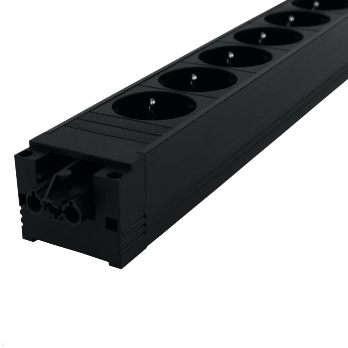 Bachmann STEP BASE - Steckdosenleiste - Wechselstrom 250 V - 3680 watt - Eingabe, Eingang GST18i3 - Ausgangsanschlüsse: 6 (power CEE 7/3)