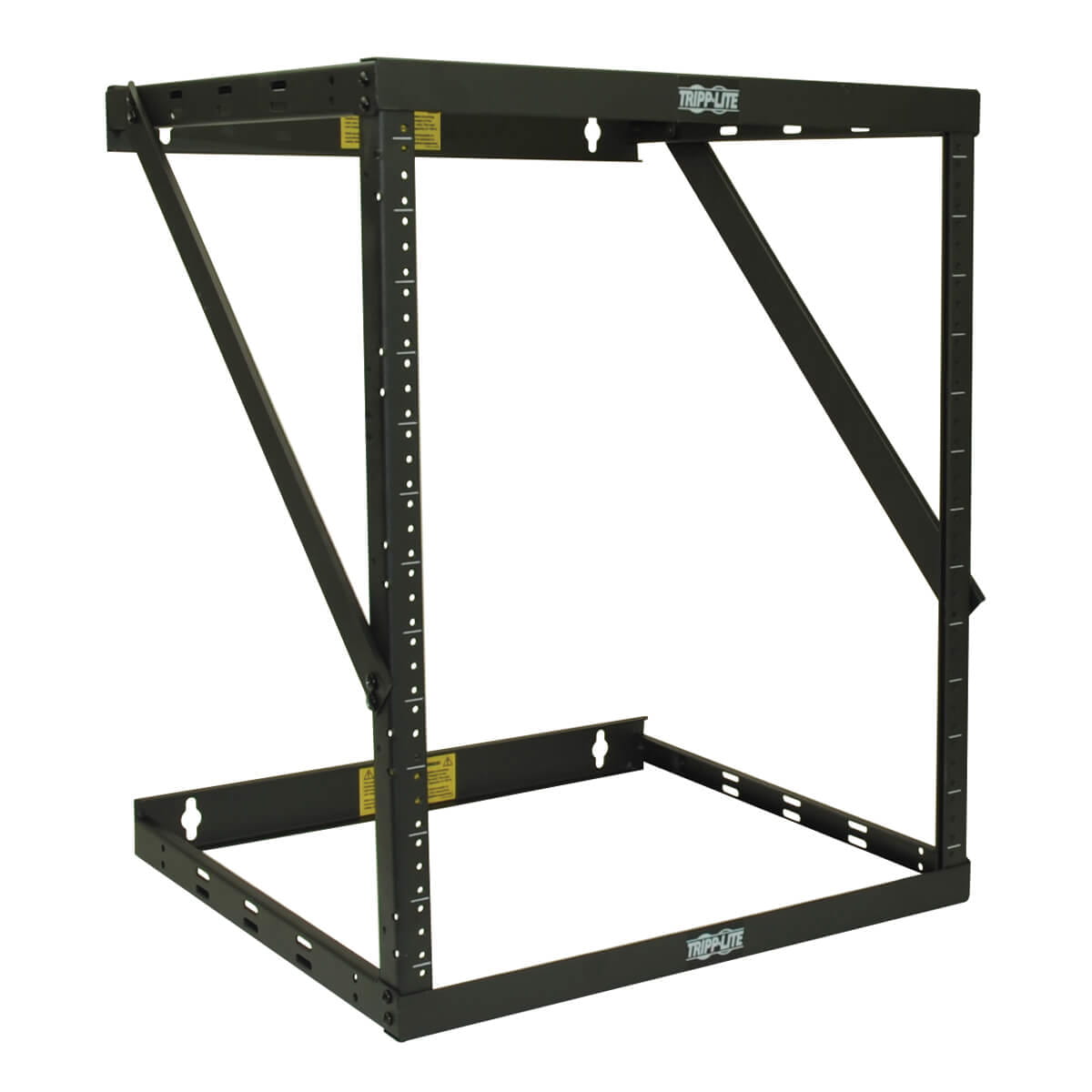 Tripp Eaton Tripp Lite Series 12U Wall Mount Open Frame Rack Cabinet Wallmount Heavy Duty - Schrank offener Rahmen - 2 Pfosten - geeignet für Wandmontage - Schwarz - 12U - 48.3 cm (19")