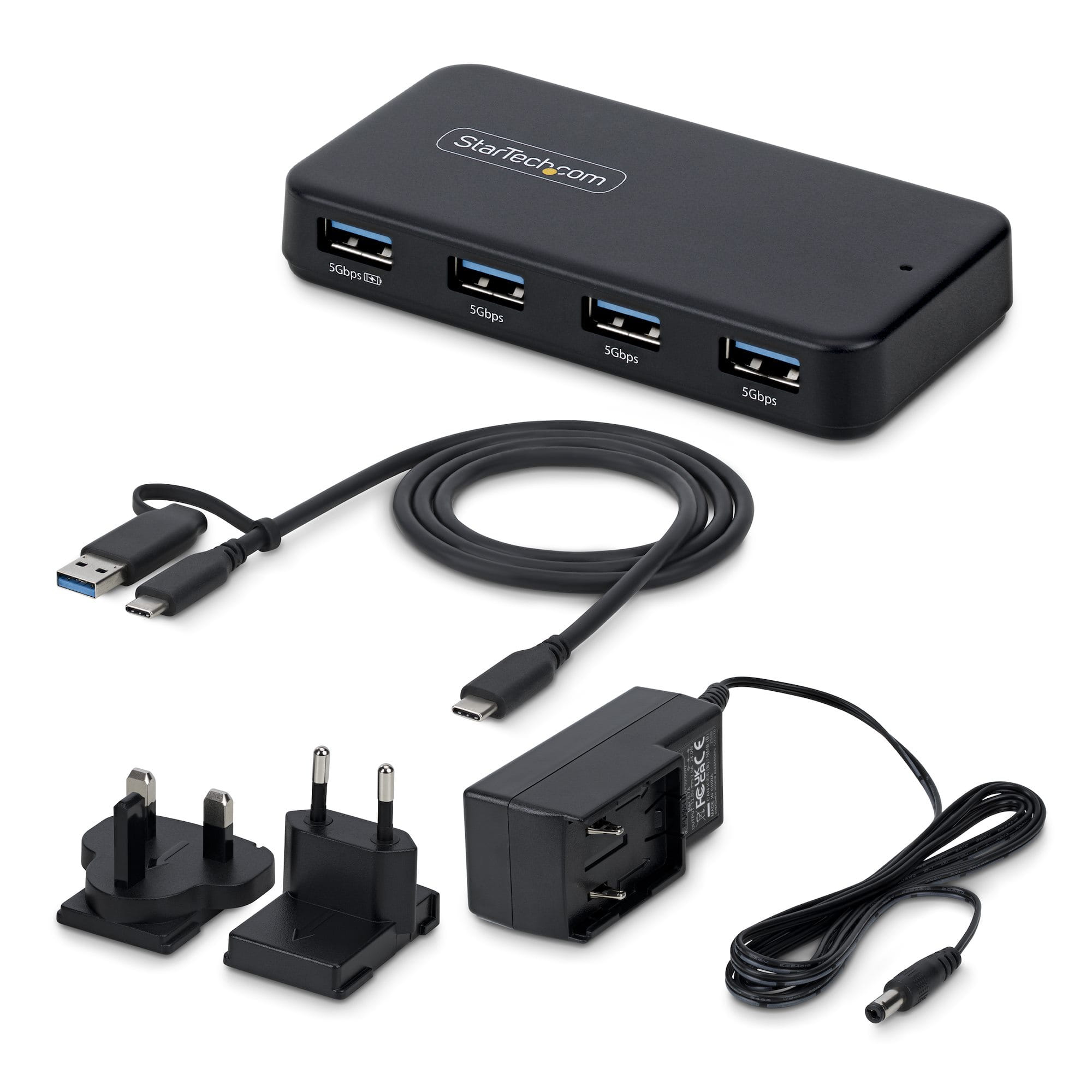 StarTech.com Hub - 4 x SuperSpeed USB 3.0