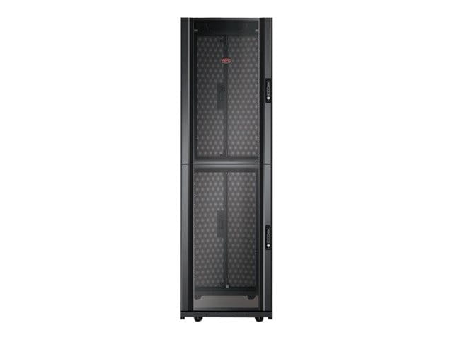 APC NetShelter SX Colocation 2 x 20U Enclosure with Sides - Schrank - Schwarz - 42HE - 48.3 cm (19")