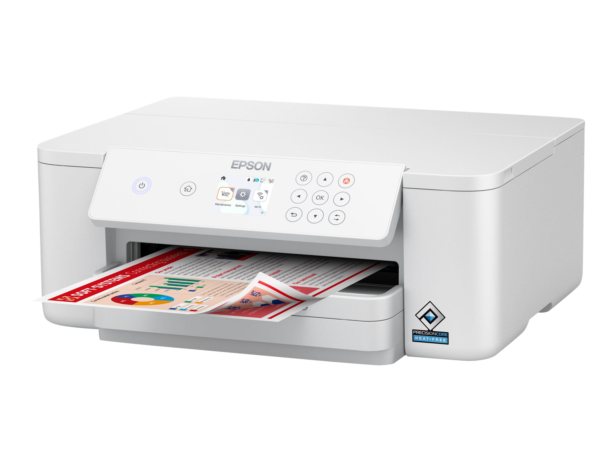 Epson WorkForce Pro WF-C4310DW - Drucker - Farbe - Duplex - Tintenstrahl - A4 - 4.800 x 2.400 dpi - bis zu 21 Seiten/Min. (einfarbig)/