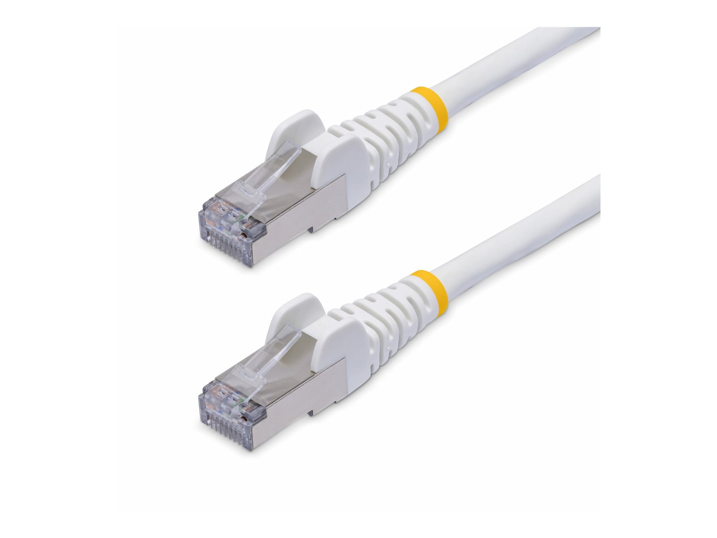 StarTech.com 15m Weißes CAT8 Netzwerkkabel, RJ45 25G/40G LAN Kabel, S/FTP - Patch-Kabel - RJ-45 (M)