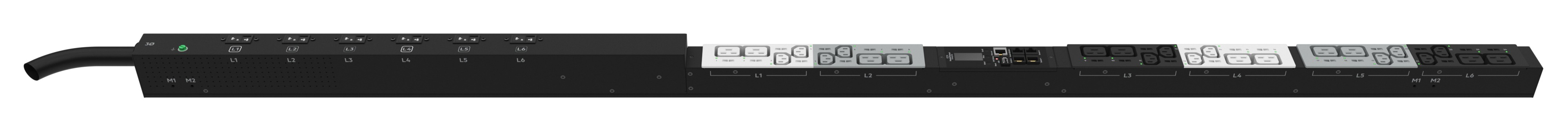 HPE G2 Metered/Switched Vertical Full-Height - Stromverteilungseinheit (Rack - einbaufähig)