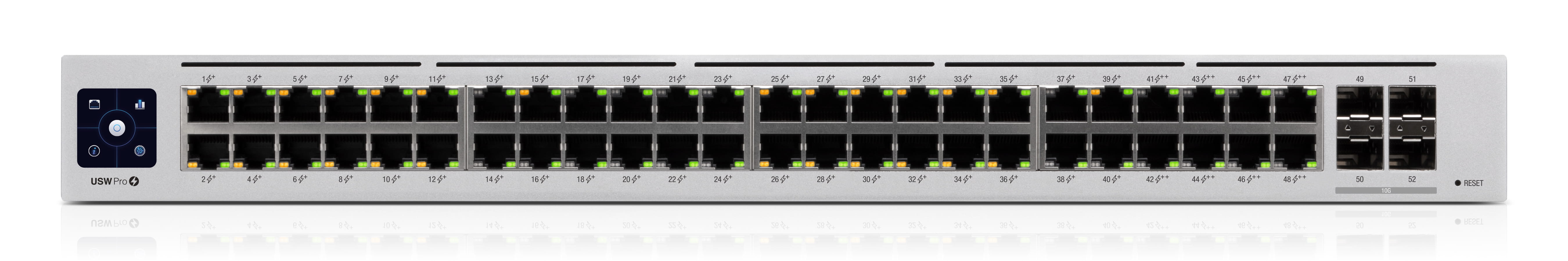Ubiquiti UniFi Switch USW-PRO-48-POE - Switch - managed - 48 x 10/100/1000 (40 PoE+, 8 PoE++)