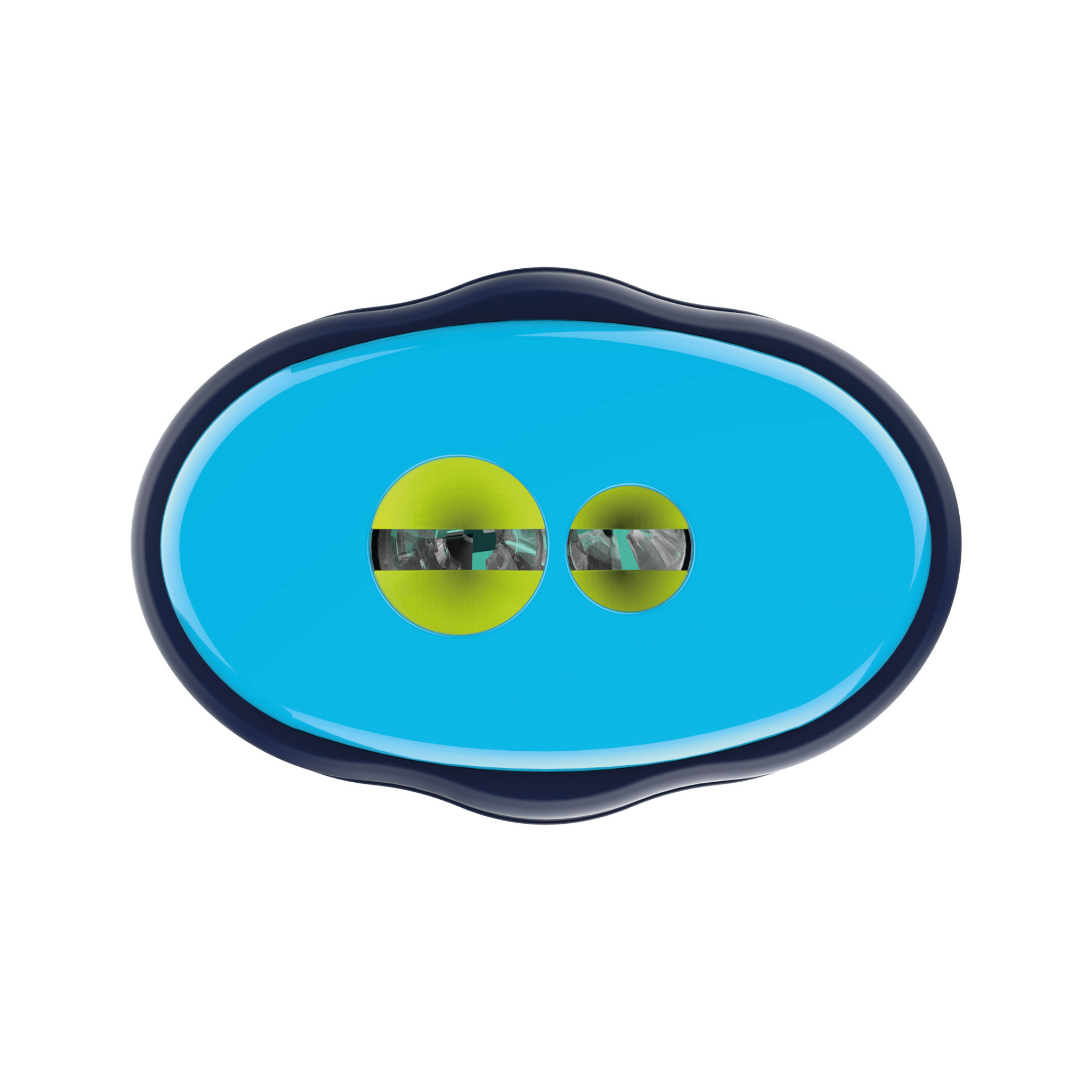 Pelikan Doppeldosenanspitzer griffix Blau 1 ST, Manueller Bleistiftspitzer, Blau, Kunststoff, 56 mm, 60 mm, 39 mm