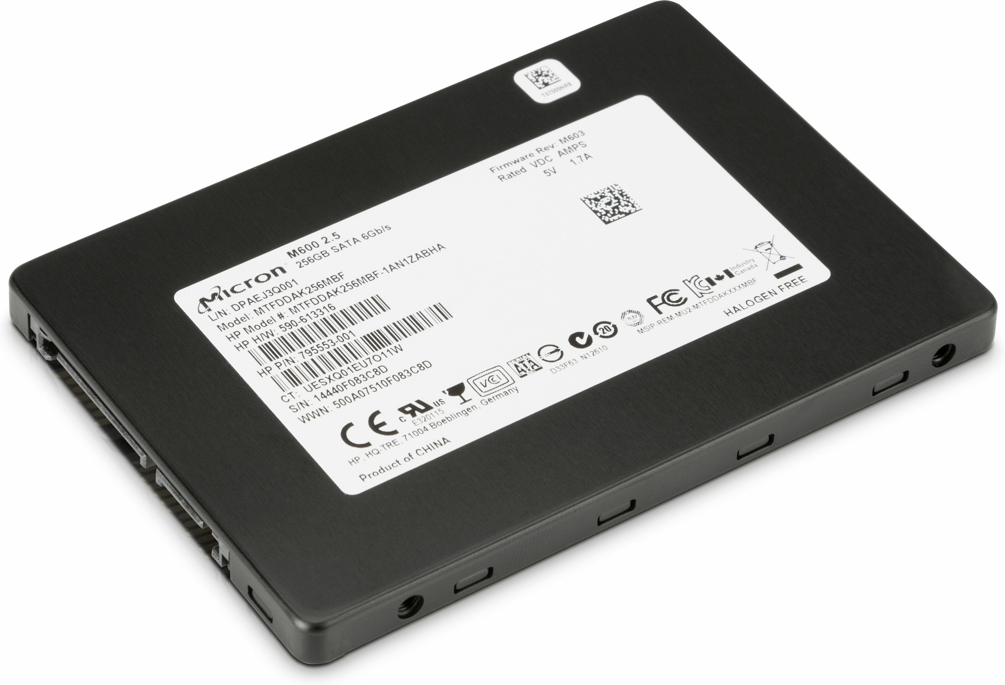 HP  SSD - 256 GB - intern - M.2 2280 - SATA