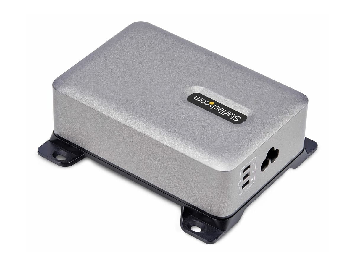 StarTech.com 4-Port USB-C Charger, 240W Total, Single Port 140W EPR - Netzteil - mit Oberflächenmontagehalterung - 240 Watt - 5 A - Power Delivery 3.1 - 4 Ausgabeanschlussstellen (USB-C)