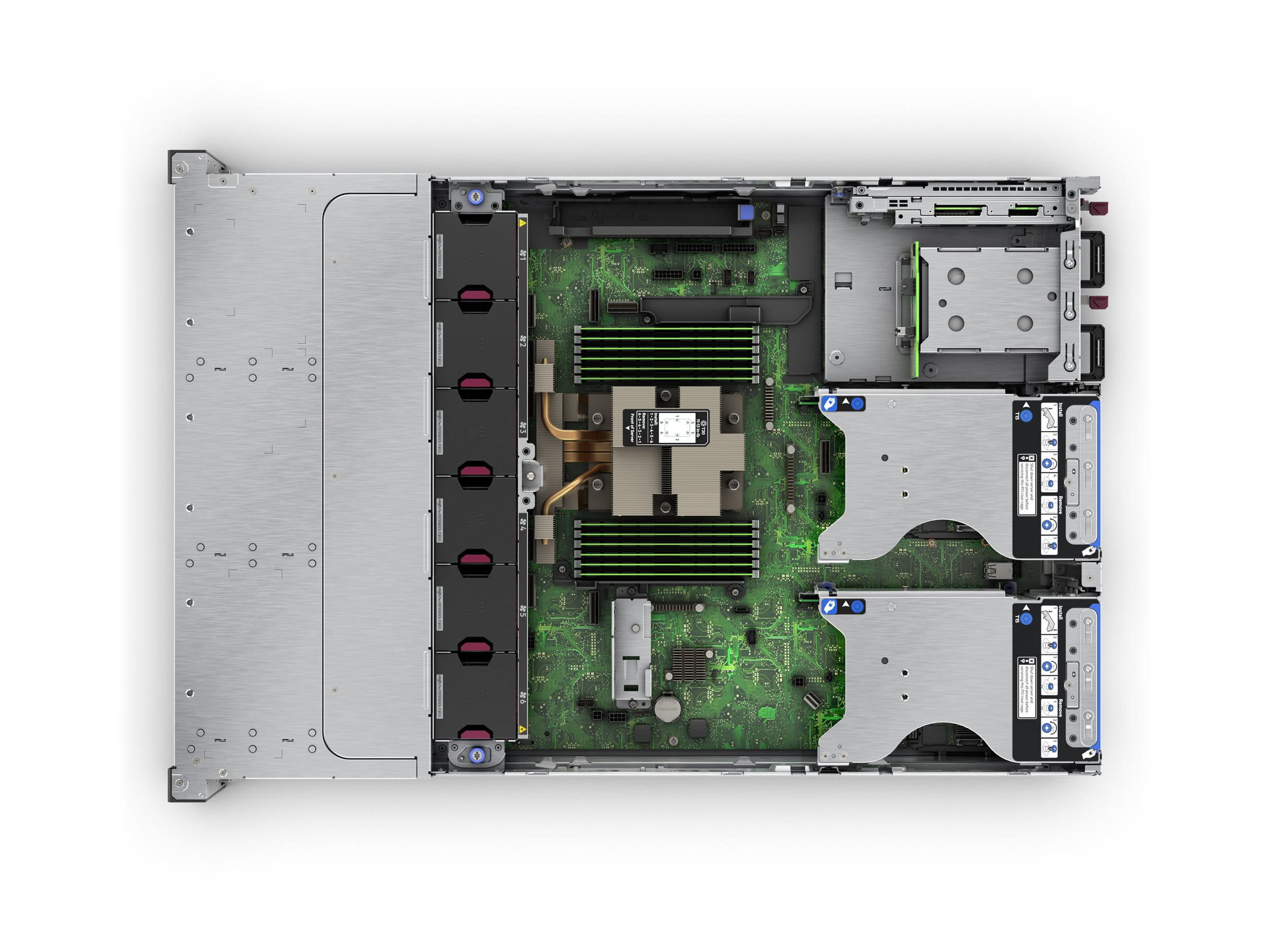 HPE ProLiant DL345 Gen11 - 2U - 1-Weg - 1 x EPYC 9115 / 2.6 GHz - RAM 64 GB - SATA/SAS - Hot-Swap 8.9 cm (3.5")