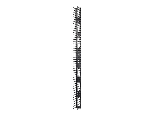 APC Rack - Kabelführungssatz - Schwarz - 48U - TAA-konform (Packung mit 2)