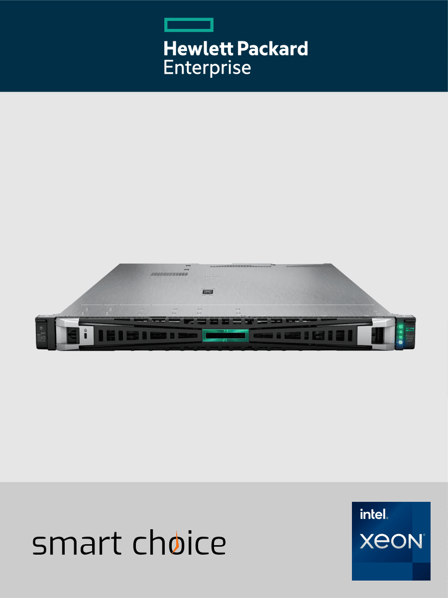 HPE ProLiant DL360 Gen11 - Server - Rack-Montage - 1U - zweiweg - 1 x Xeon Silver 4514Y / 2 GHz - RAM 64 GB - SATA/SAS/PCI Express - Hot-Swap 6.4 cm (2.5") (Smart Choice)