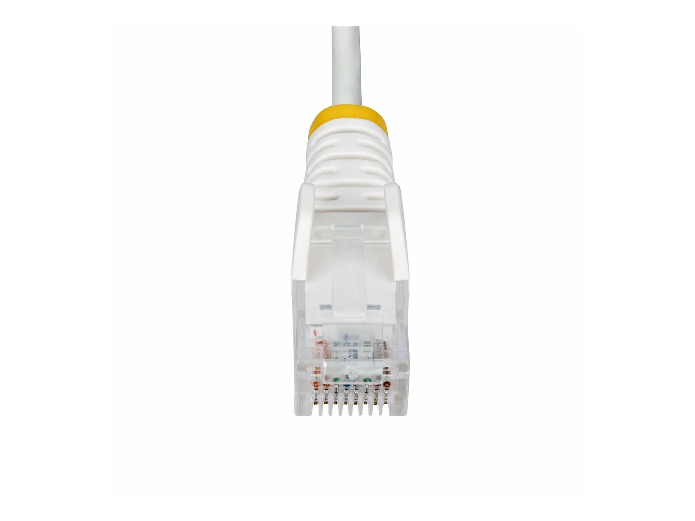 StarTech.com 1.5m White Slim CAT6 Ethernet Cable, Snagless, 28AWG, LSZH - Patch-Kabel - RJ-45 (M)