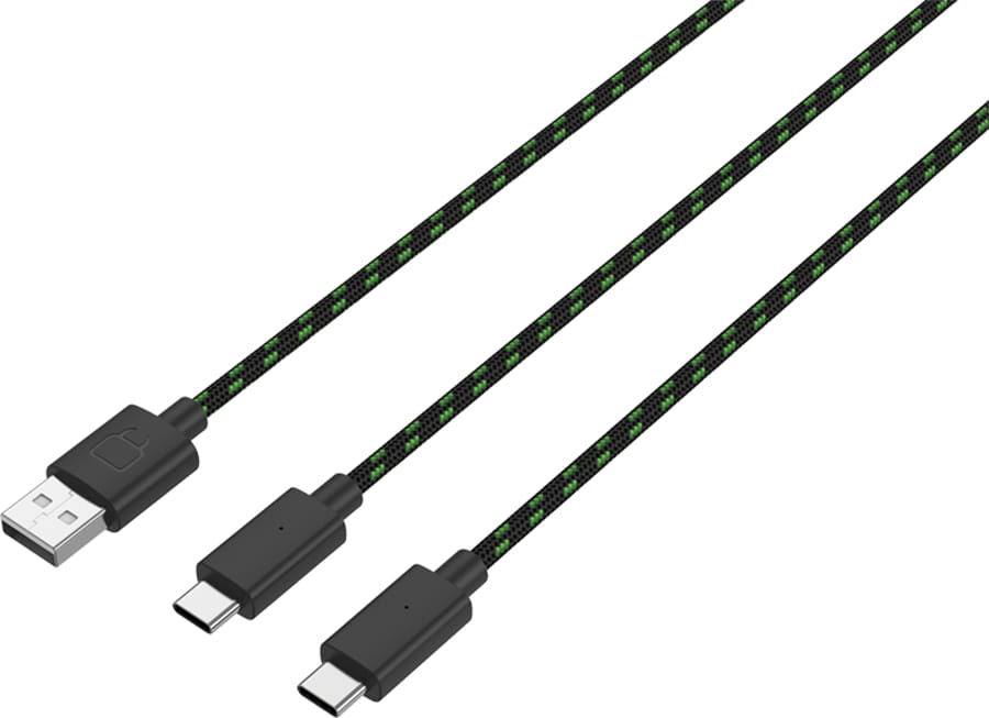 Venom VS2874, Akku, Weiß, 1100 mAh, 2 Stück(e), 3 m, USB