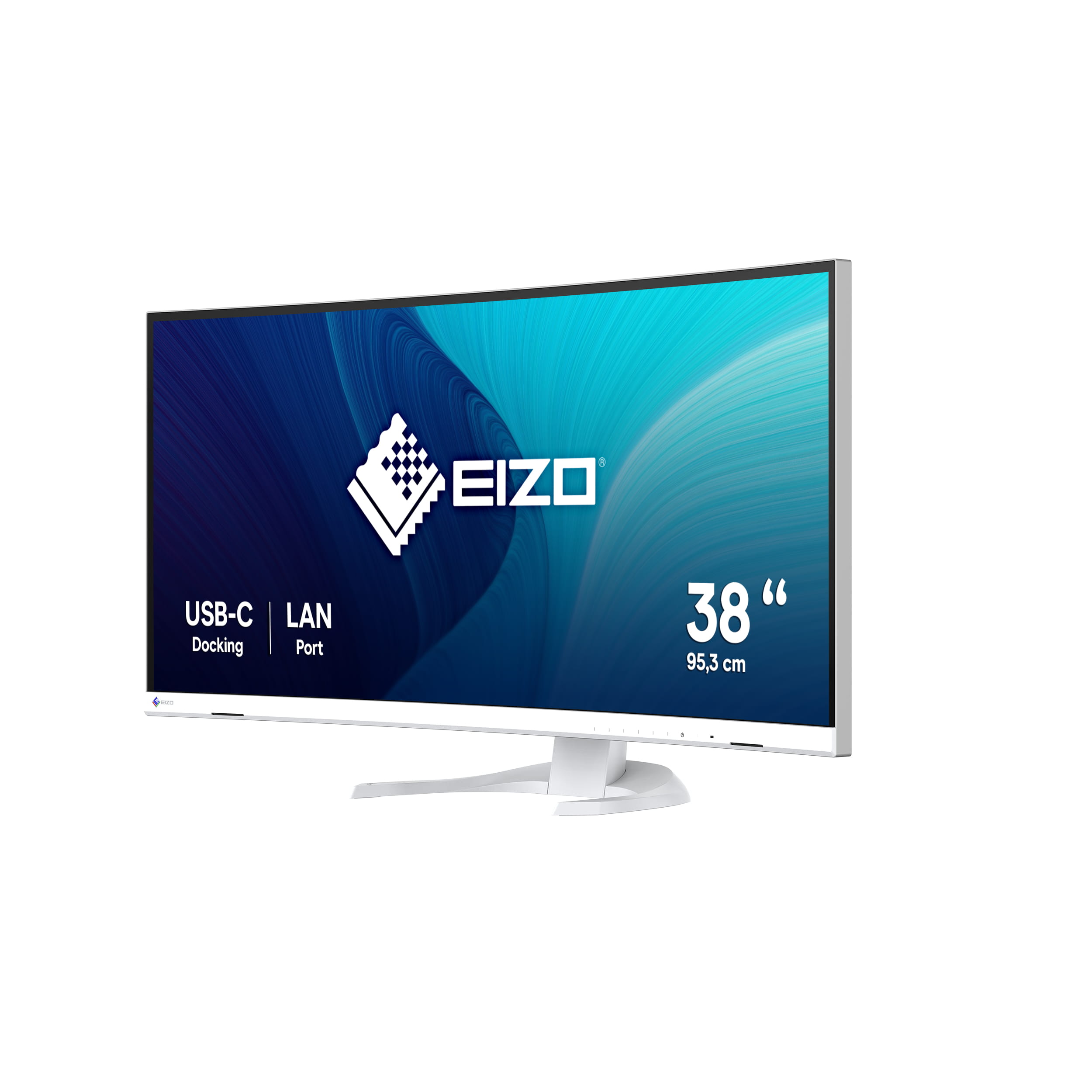 EIZO FlexScan EV3851X-WT, 95,2 cm (37.5"), 3840 x 1600 Pixel, UltraWide Quad HD+, LCD, 5 ms, Weiß