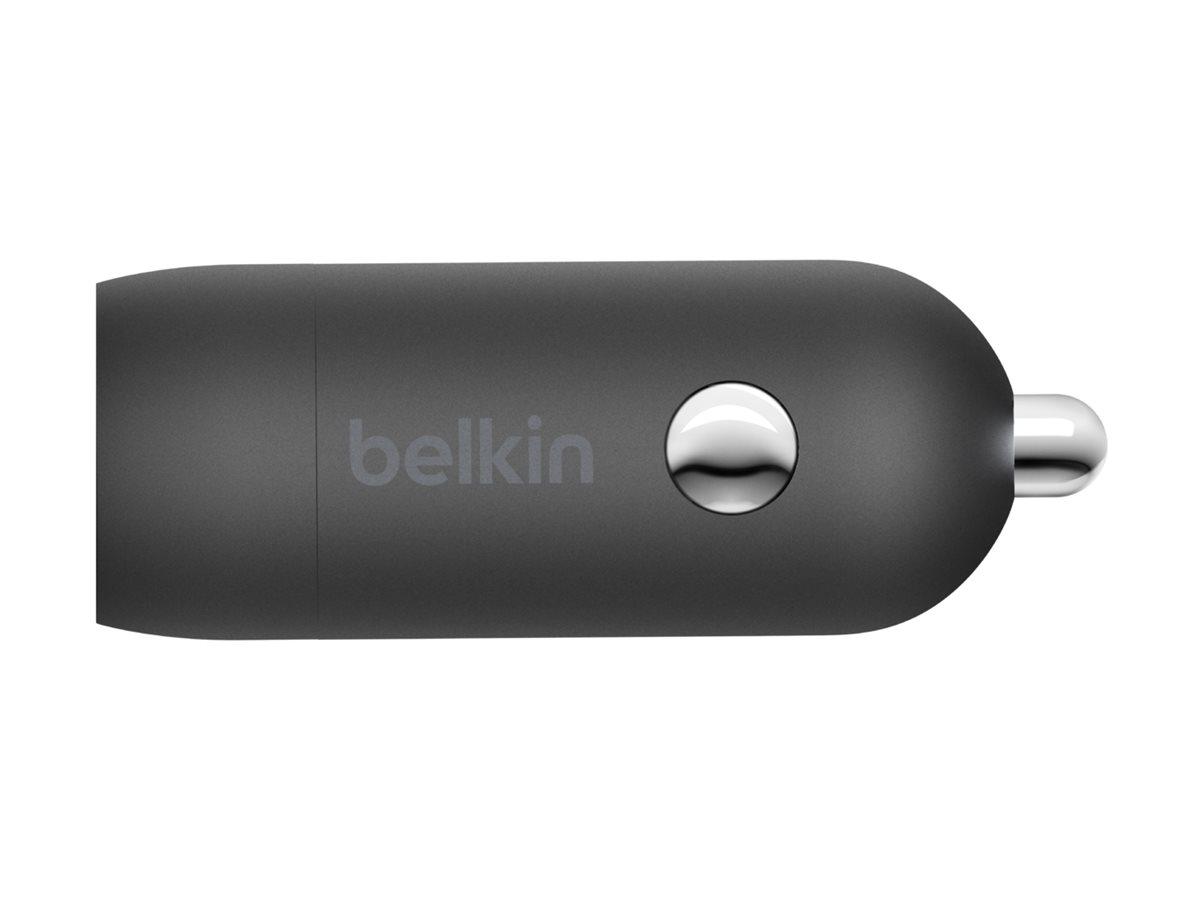 Belkin BoostCharge - Auto-Netzteil - 30 Watt - 3 A - Fast Charge, Power Delivery 3.1 (USB-C)