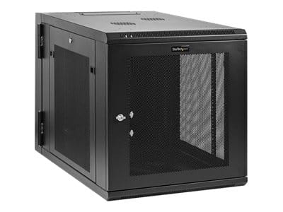 StarTech.com RK1232WALHM 12HE Wandmontage Server Rack (bis zu 84,8 cm tief, Gehäuse mit Scharnier, Netzwerkschrank, Server Schrank) StarTech.com RK1232WALHM 12HE Wandmontage Server Rack (bis zu 84,8 cm tief, Gehäuse mit Scharnier, Netzwerkschrank, Server Schrank)
