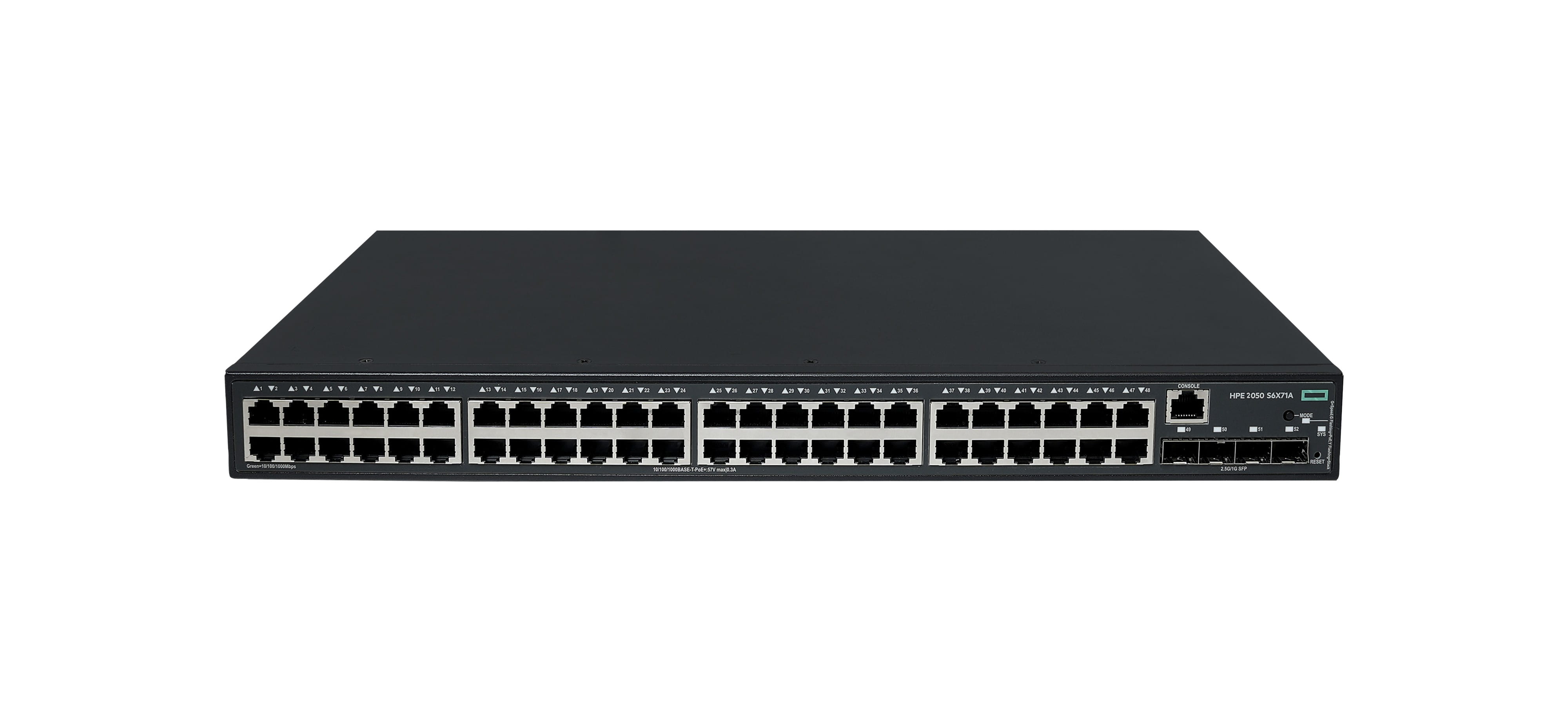 HPE Networking Comware 2050 - Switch - L3 - managed - 48 x 10/100/1000Base-T (PoE+)