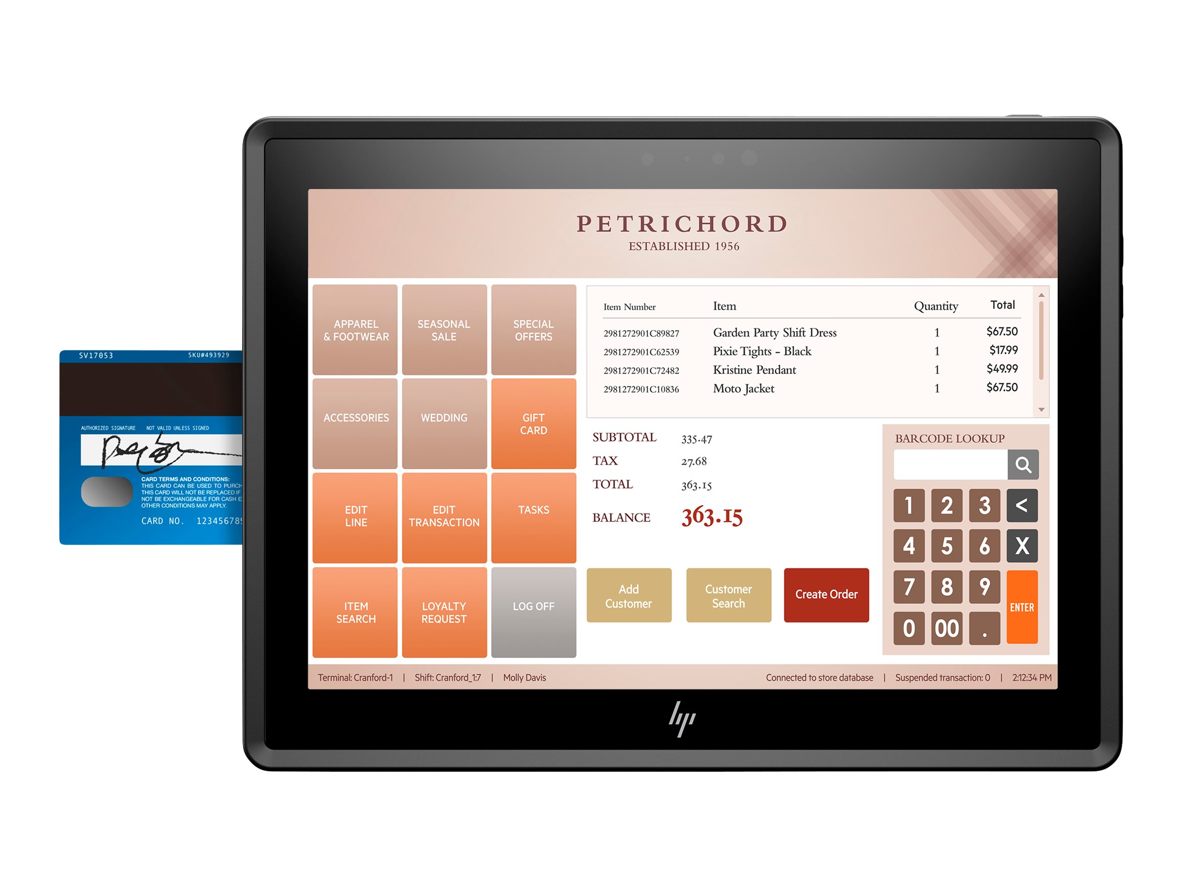 HP EngageGo 10 - Systemgehäuse