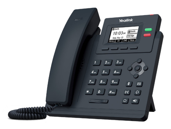 Yealink SIP-T31W - VoIP-Telefon mit Rufnummernanzeige - IEEE 802.11a/b/g/n/ac (Wi-Fi)