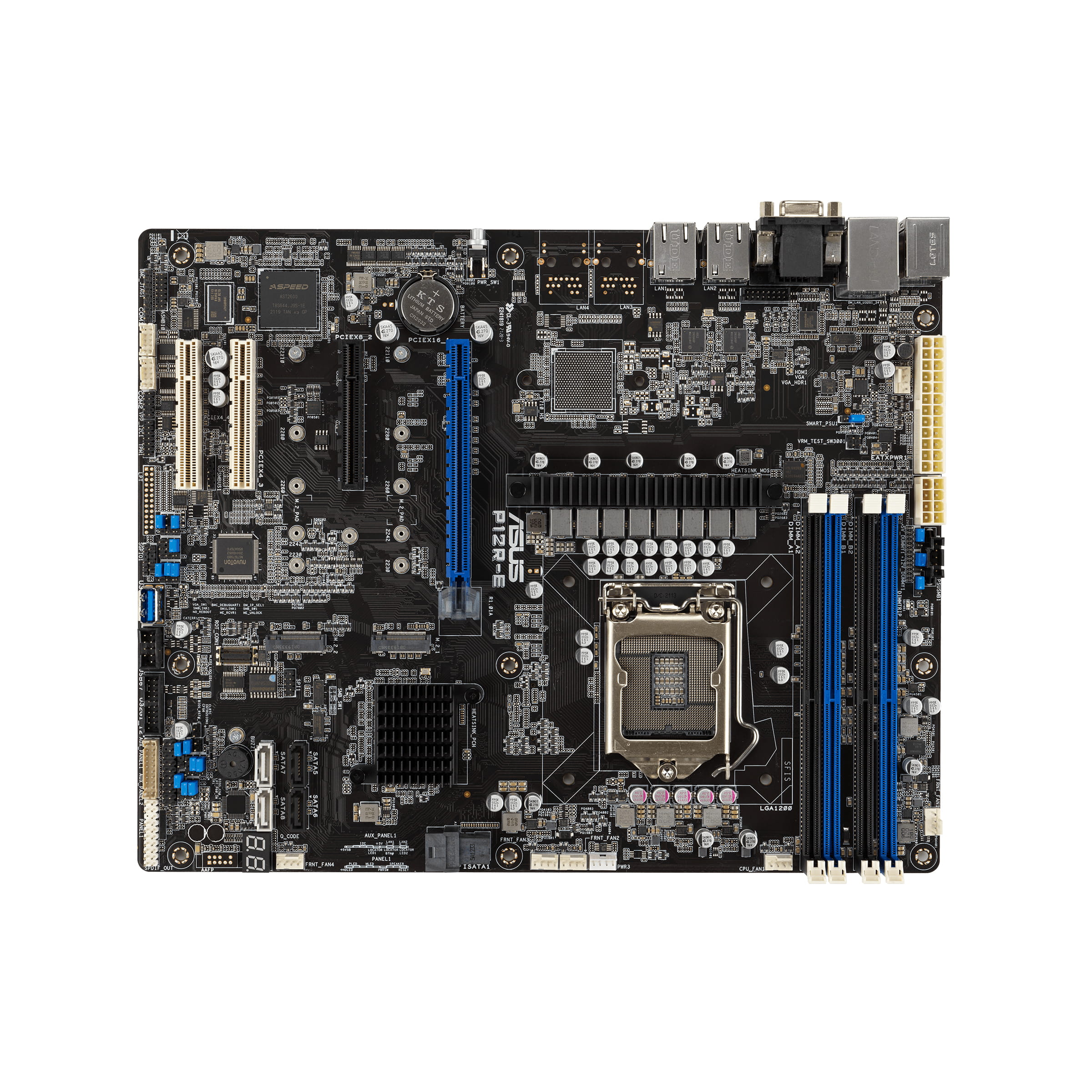 ASUS P12R-E - Motherboard - ATX - LGA1200-Sockel