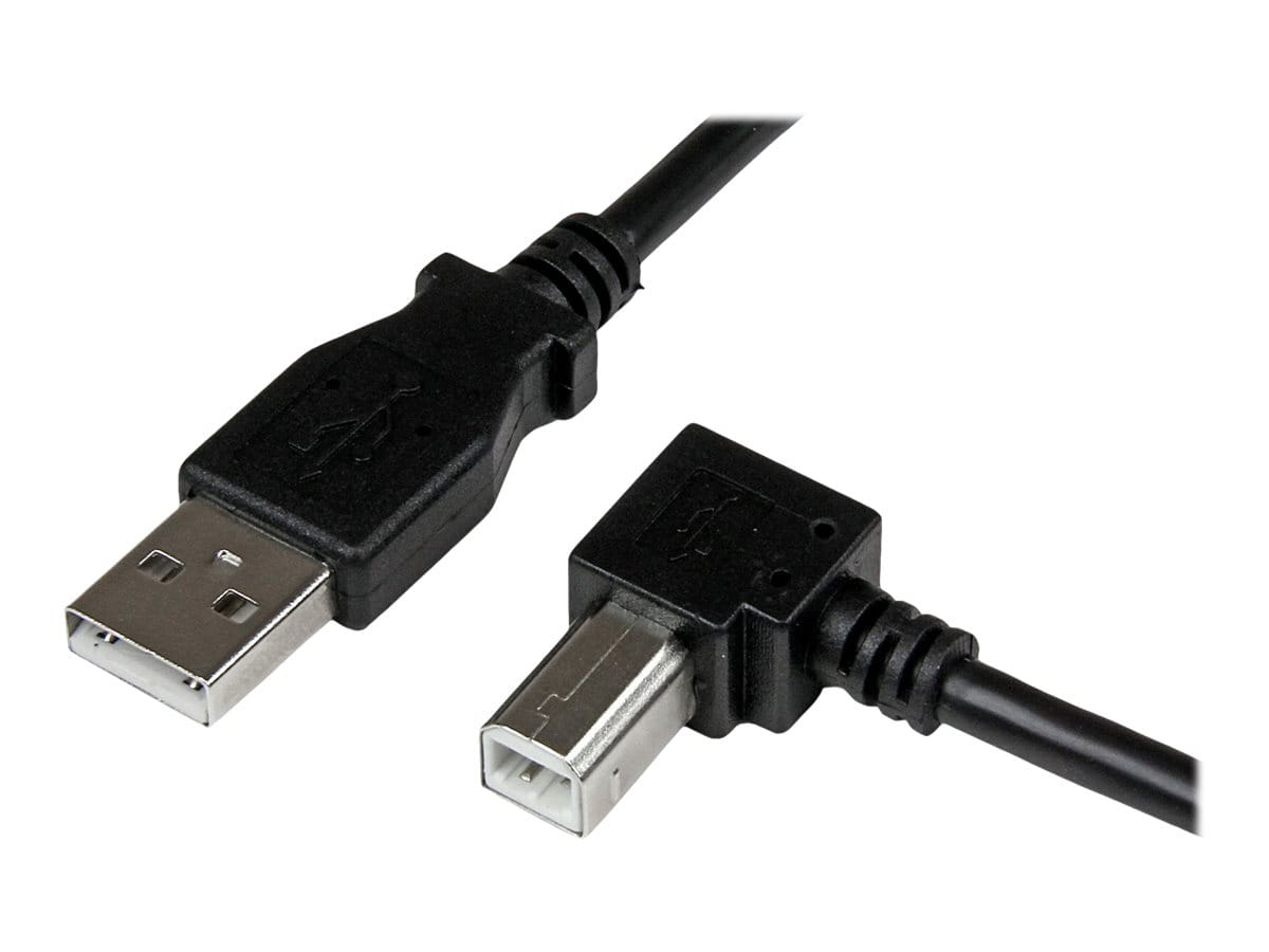 StarTech.com 2m USB 2.0 A auf B Kabel rechts gewinkelt - St/St - USB Druckerkabel - USB-Kabel - USB Typ B (M)