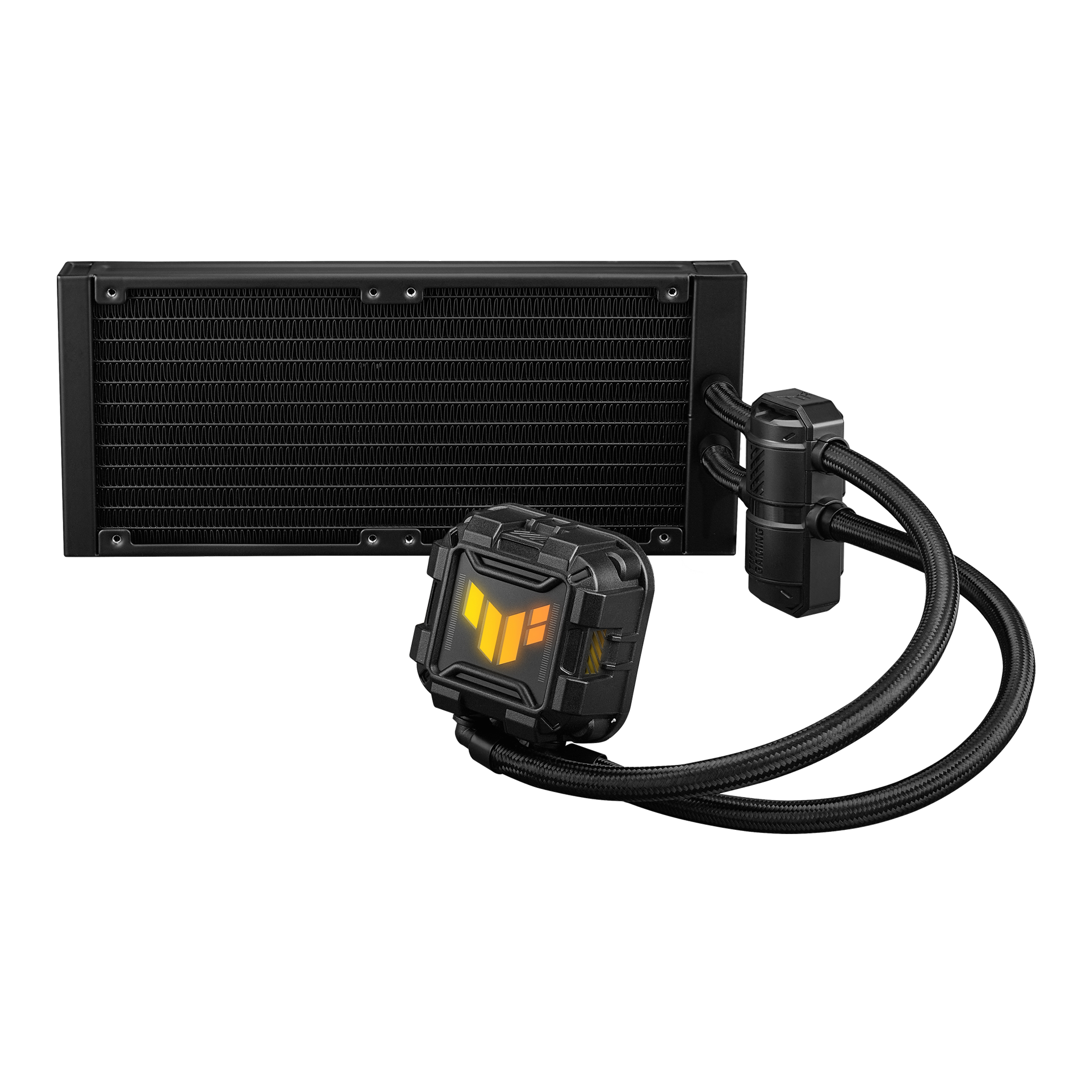 ASUS TUF Gaming LC 240 II ARGB - Prozessor-Flüssigkeitskühlsystem - Kühlergröße: 240 mm - (für: LGA1700, LGA1200, LGA115x Socket, AM4, AM5)