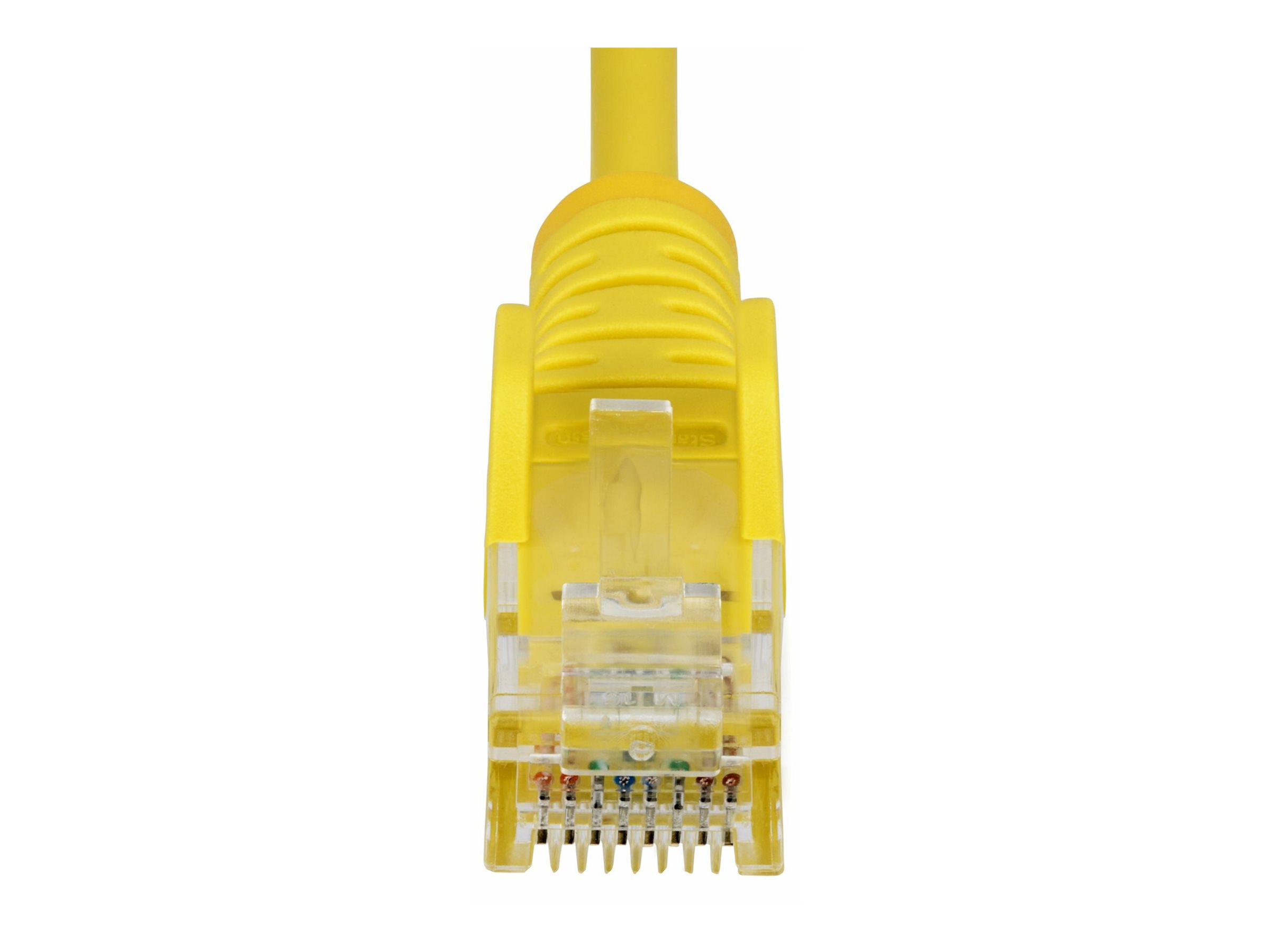StarTech.com 50cm Yellow Slim CAT6 Ethernet Cable, Snagless, 28AWG, LSZH - Patch-Kabel - RJ-45 (M)