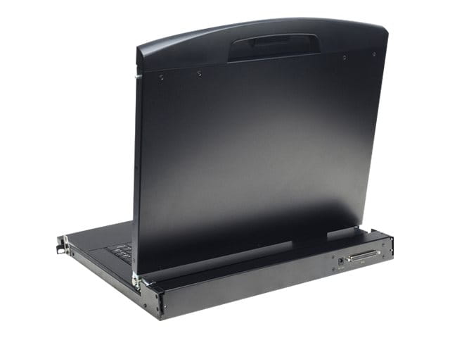 DIGITUS 17" LCD KVM Konsole, 16-Port VGA, deutsche Tastatur