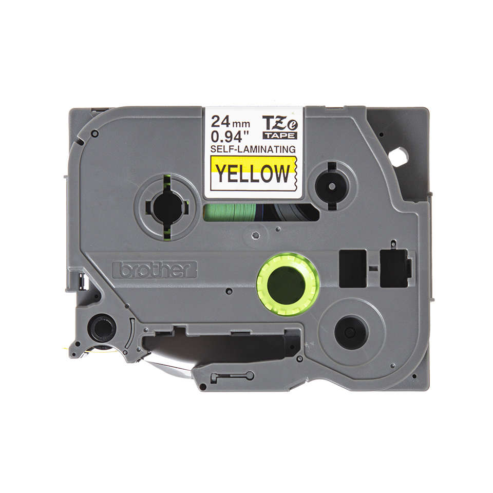 Brother TZe-SL651 - Selbstklebend - Schwarz auf Gelb - Rolle (2,4 cm x 8 m)