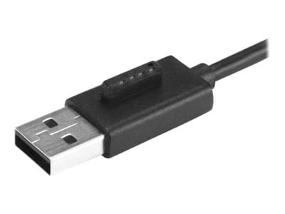 StarTech.com Mobiler 4-Port-USB 2.0-Hub mit integriertem