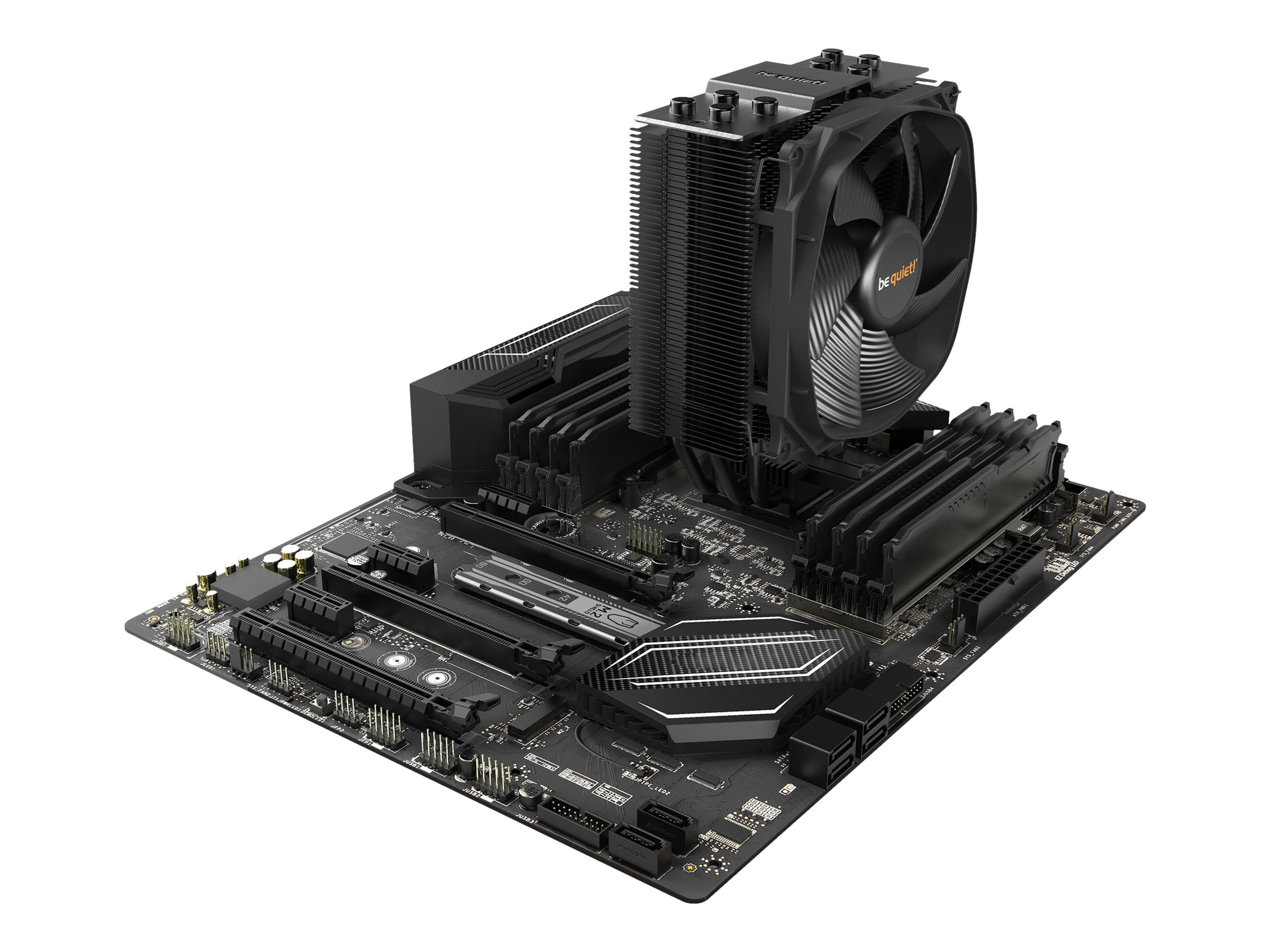 Be Quiet! Dark Rock Slim - Prozessor-Luftkühler - (für: LGA1150, LGA1151, LGA1155, LGA1200, LGA1700, LGA2011-3 (Square ILM)