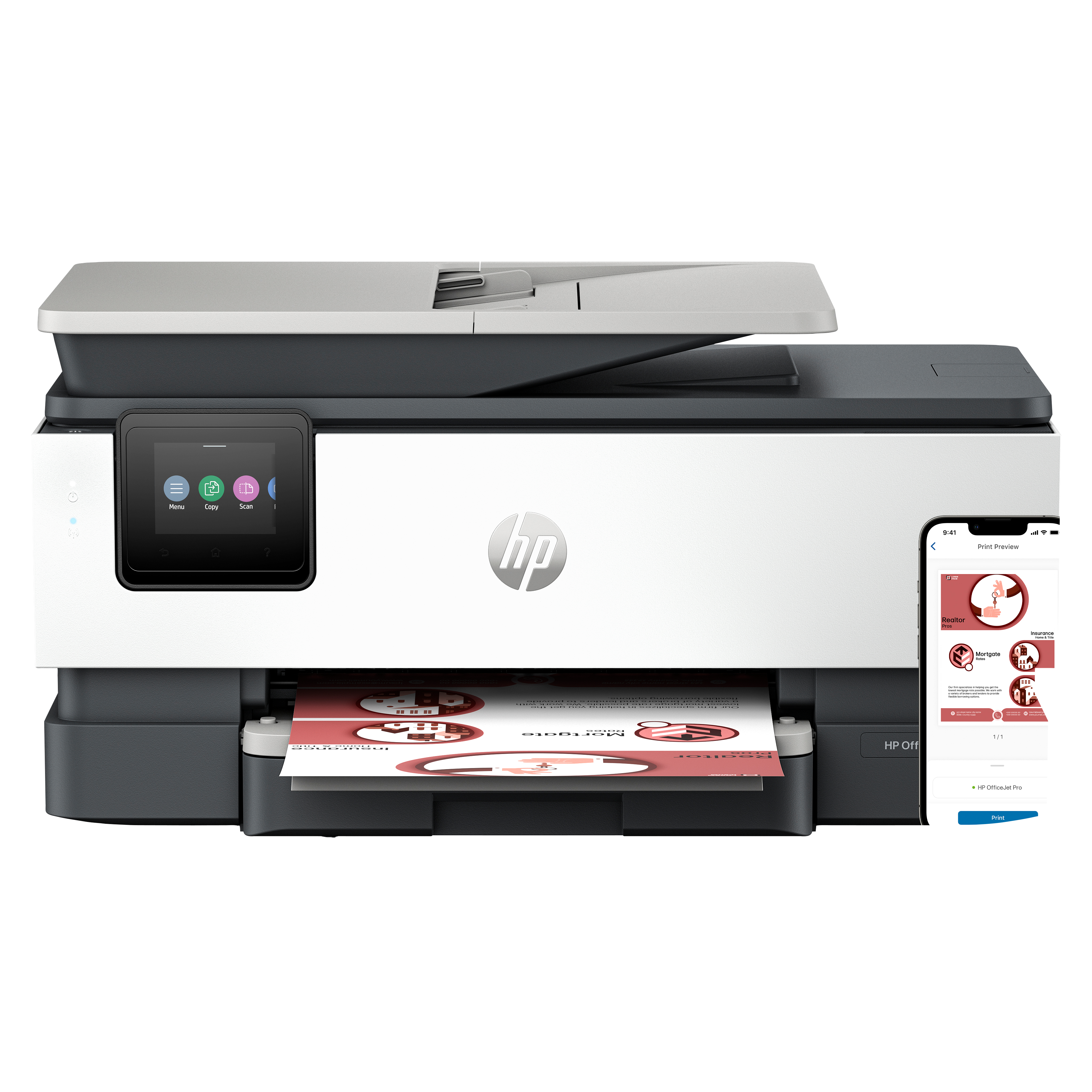 HP Officejet Pro 8134e All-in-One - Multifunktionsdrucker - Farbe - Tintenstrahl - Legal (216 x 356 mm)