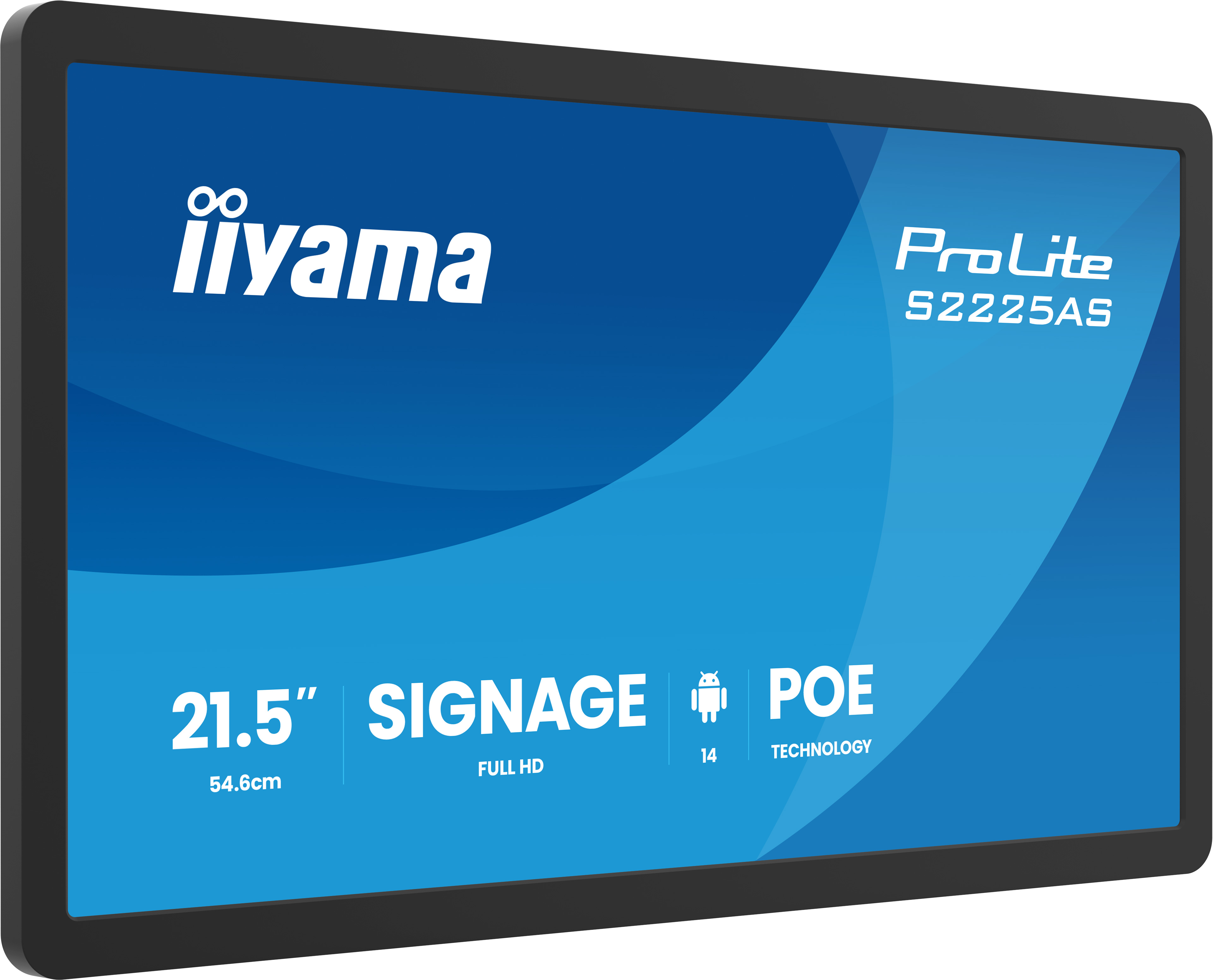 Iiyama ProLite S2225AS-B1P - 56 cm (22") Diagonalklasse (54.6 cm (21.5")