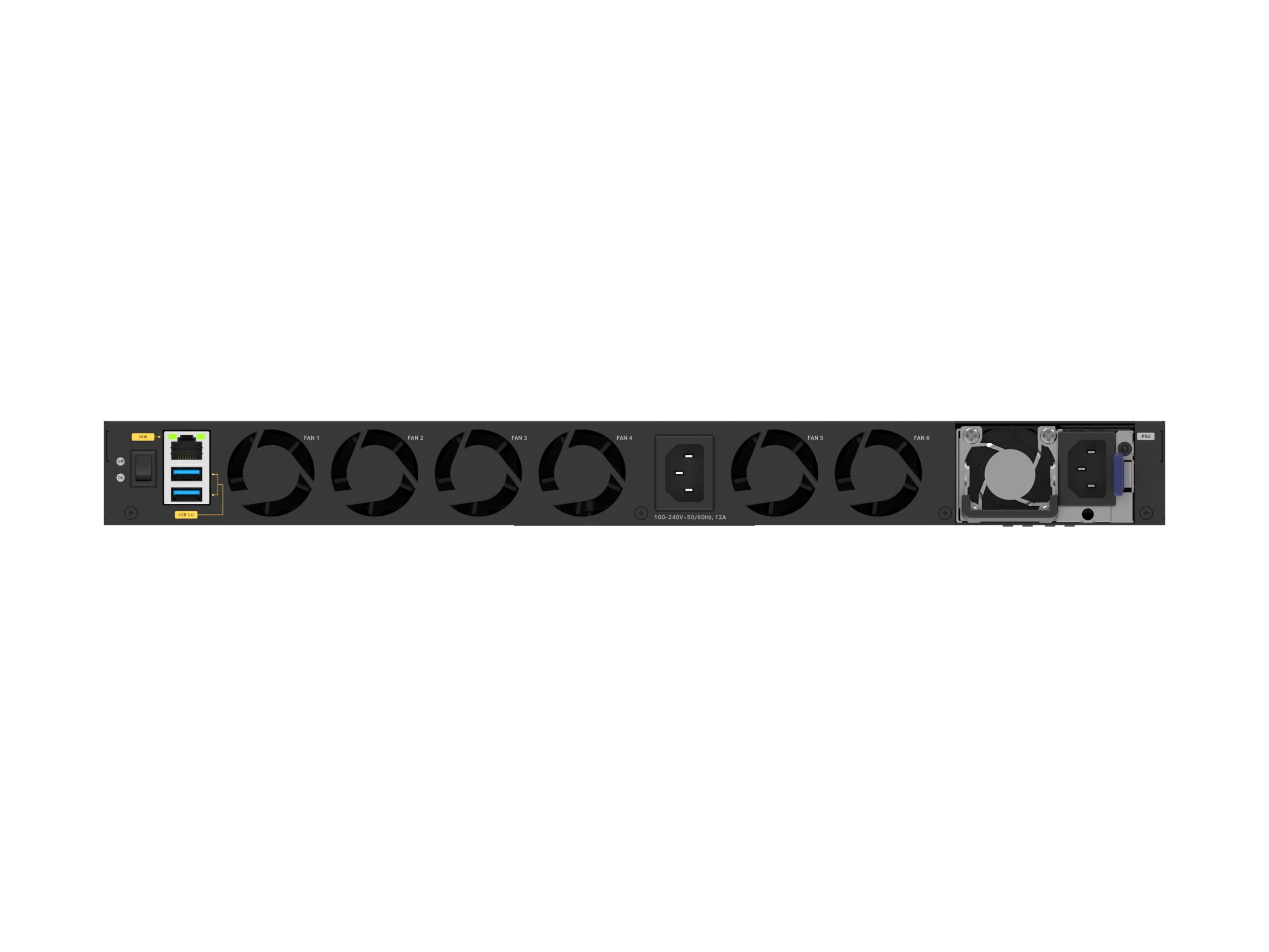 Netgear AV Line M4350-40X4C - Switch - L3 - managed - 40 x 100/1000/2.5G/5G/10GBase-T (PoE++)