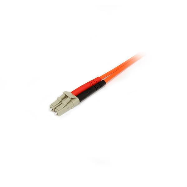 StarTech.com 1m Fiber Optic Cable - Multimode Duplex 50/125 - LSZH - LC/SC - OM2 - LC to SC Fiber Patch Cable (50FIBLCSC1)