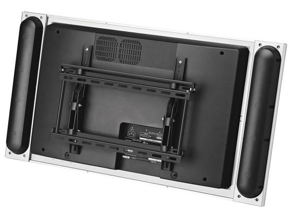 Ergotron Neo-Flex - Befestigungskit (Wandplatte, Riegel, 2 geneigte Schienen) - stark belastbar - für Flachbildschirm - Schwarz - Bildschirmgröße: 58.4-106.7 cm (23"-42")