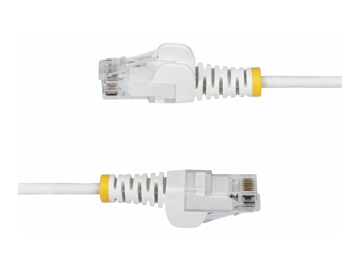 StarTech.com 1.5m White Slim CAT6 Ethernet Cable, Snagless, 28AWG, LSZH - Patch-Kabel - RJ-45 (M)