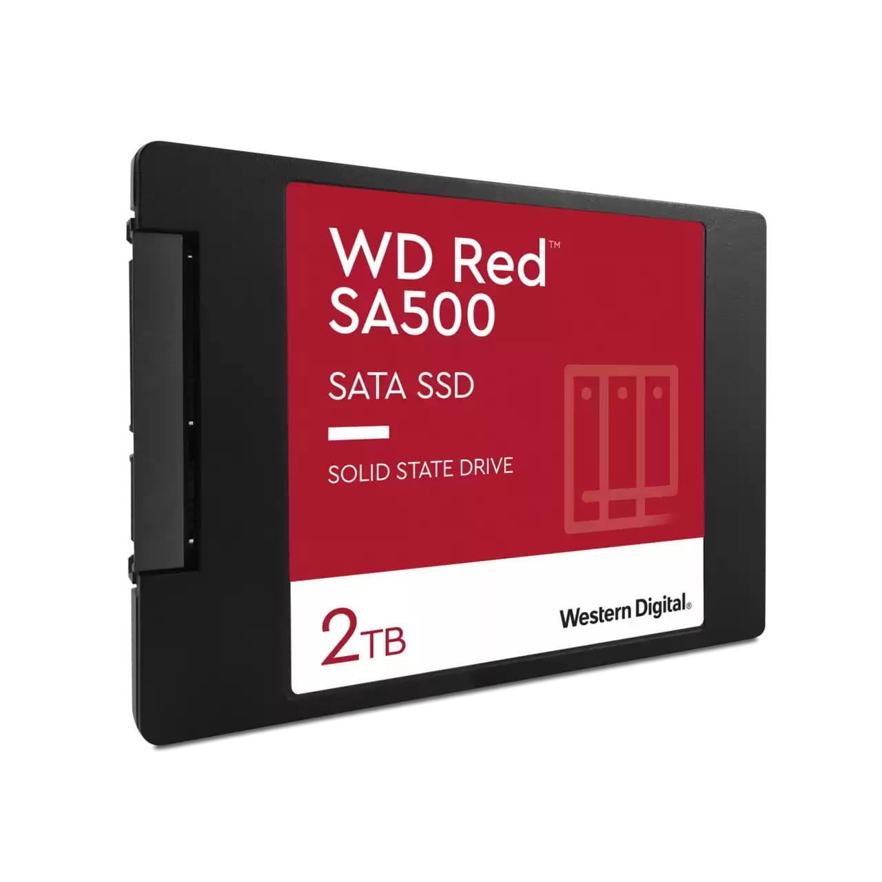 WD Red SA500 WDS200T2R0A-68CKB0 - SSD - 2 TB - intern - 2.5" (6.4 cm)
