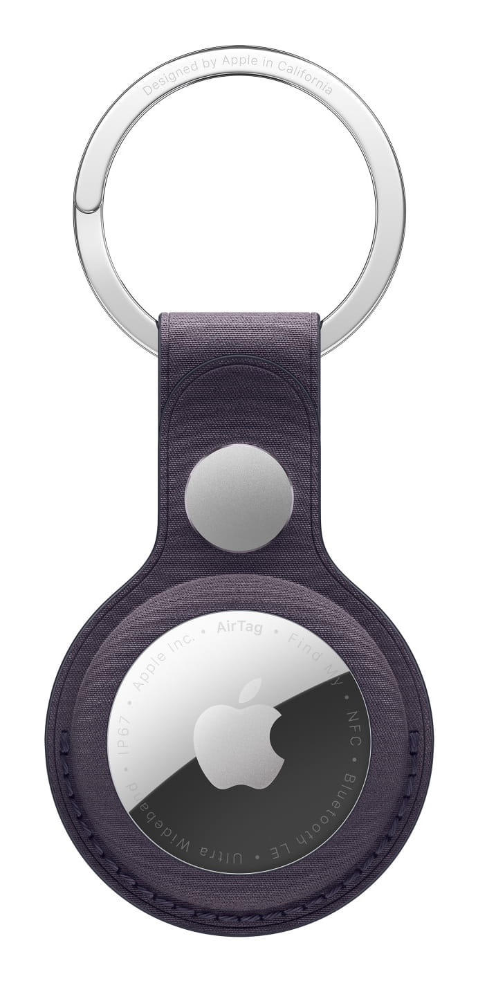 Apple Tasche für Airtag - stainless steel