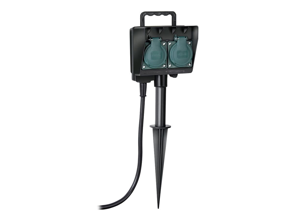 Brennenstuhl Gartensteckdose mit Erdspieß - Stromverteilungseinheit