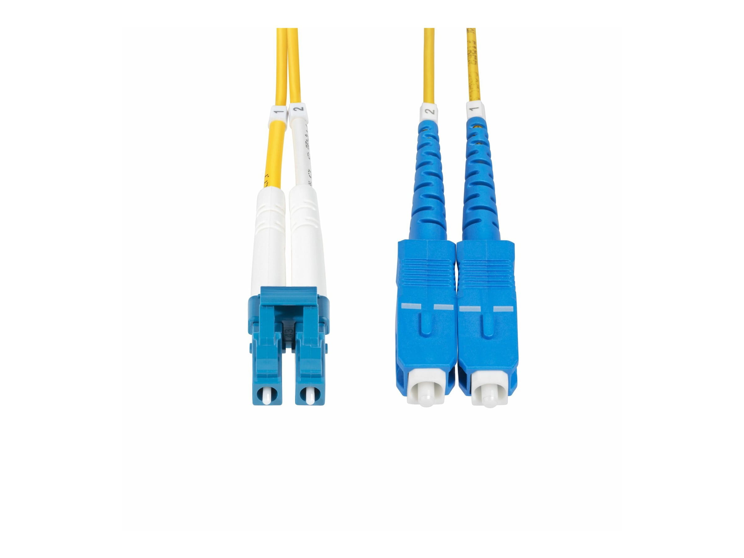 StarTech.com 15m OS2 LWL Patchkabel LC zu SC (UPC)