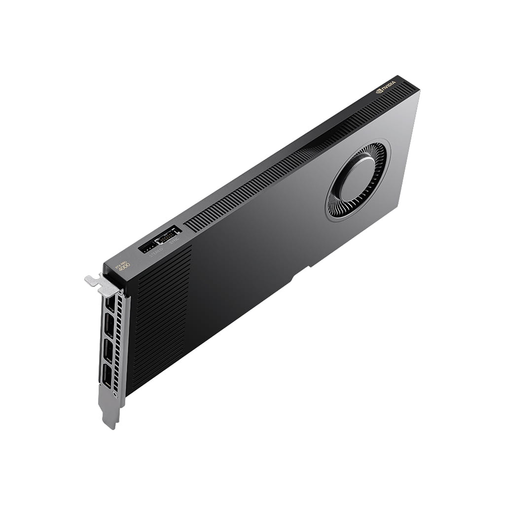 PNY RTX PRO 4000 Blackwell, RTX PRO 4000, 24 GB, GDDR7, 192 Bit, 7680 x 4320 Pixel, PCI Express x16 5.0