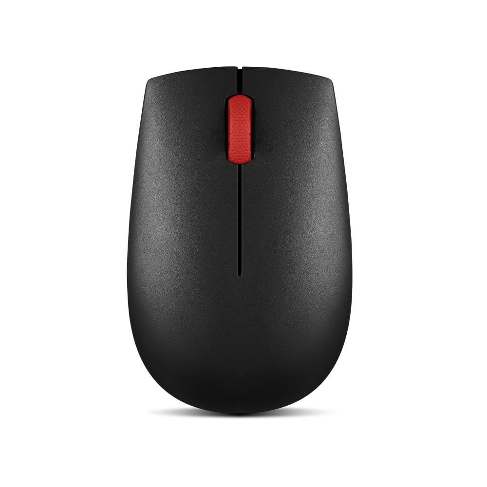 Lenovo Essential Compact - Maus - rechts- und linkshändig - 3 Tasten - kabellos - 2.4 GHz - kabelloser Empfänger (USB)