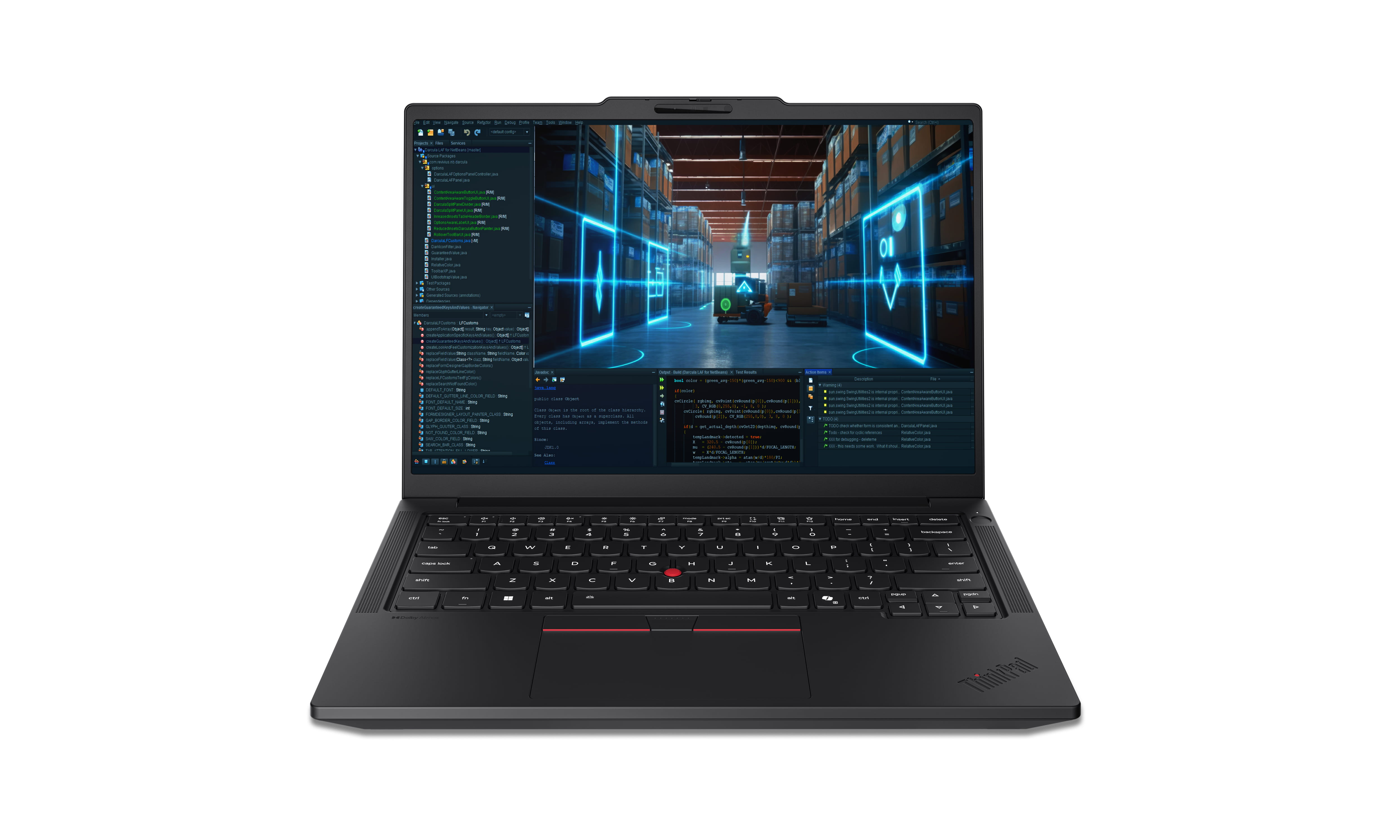 Lenovo ThinkPad P14s Gen 7 21X0 - AMD Ryzen AI 9 HX PRO 470 / 2 GHz - AMD PRO - Win 11 Pro - Radeon 890M - 48 GB RAM - 1 TB SSD TCG Opal Encryption 2, NVMe - 35.6 cm (14")