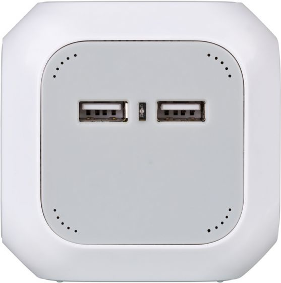 Brennenstuhl ALEA-Power - Steckdosenleiste - Wechselstrom 230 V - 3680 Watt - Eingabe, Eingang Stromversorgung - Ausgangsanschlüsse: 4 (2 x USB, 4 x Spannung)