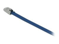Delock Kabelbinder - 40 cm - Blau (Packung